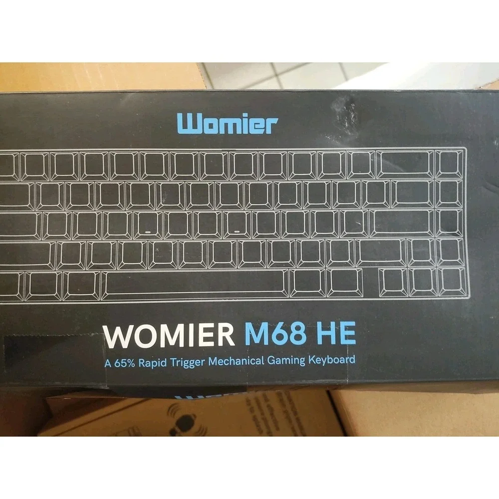 Mechanical Gaming 60 % Keyboard Womier M68 HE Ultra Rapid Trigger Hall Effect